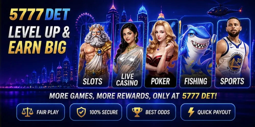 5777 det level up and earn big banner
